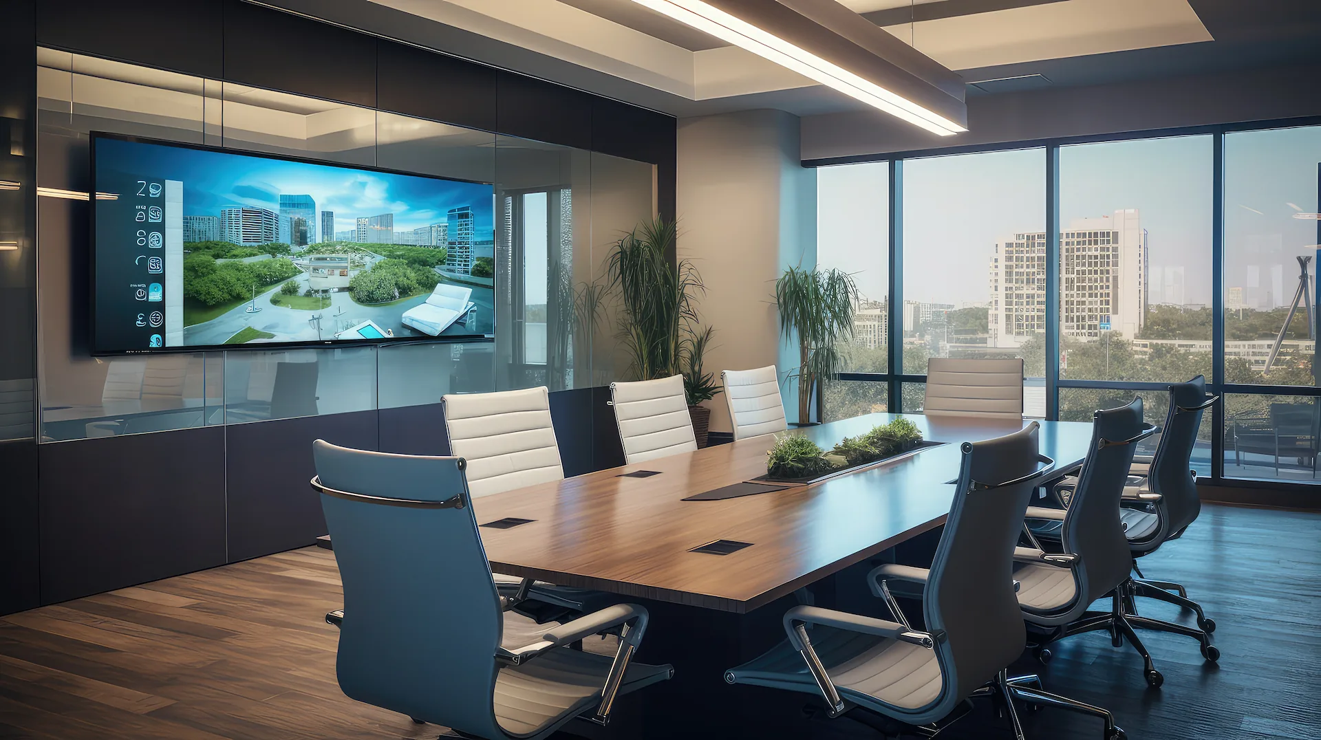 Commercial audio video system installation